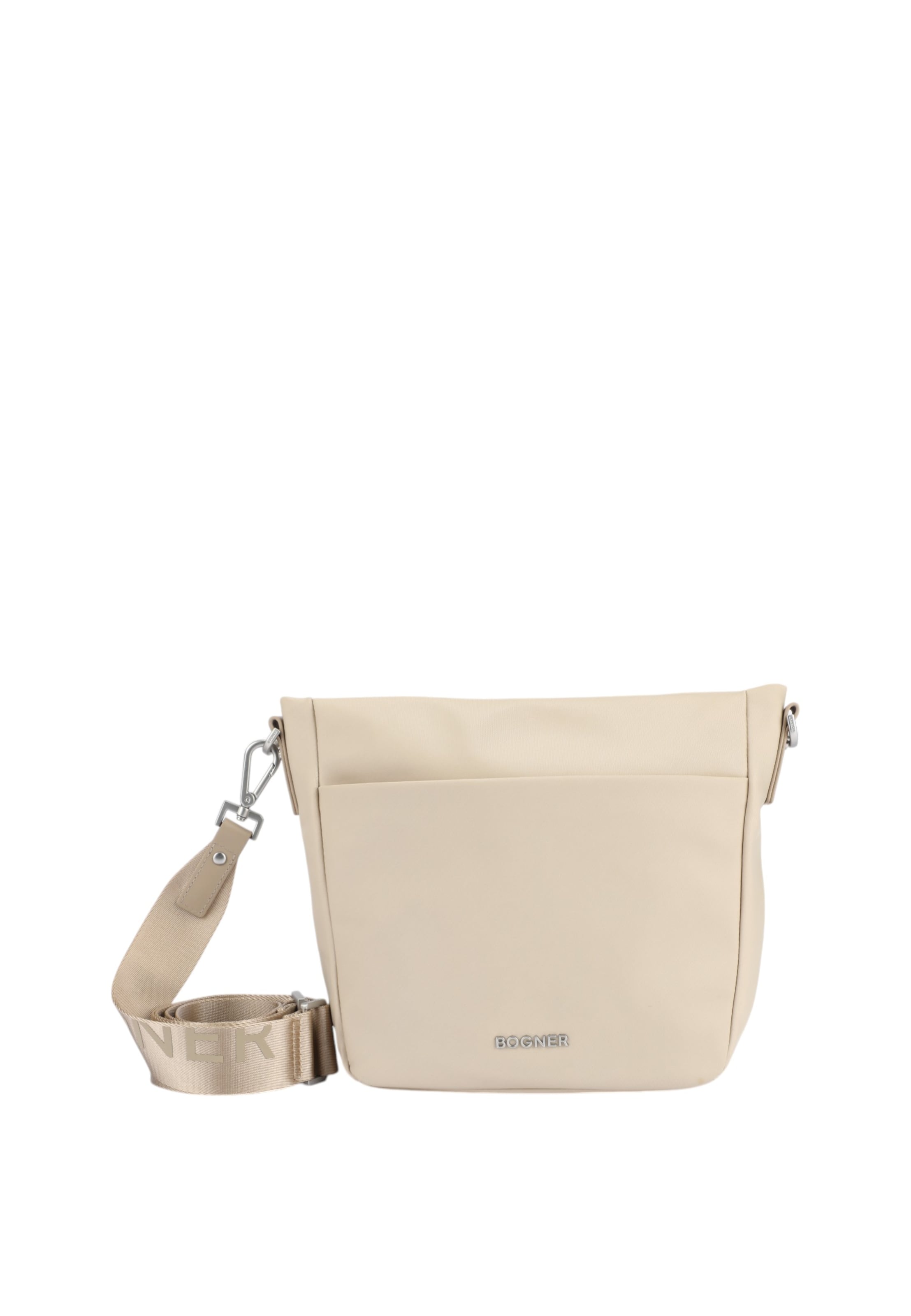 BOGNER Umhängetasche 'Klosters Juna' in Grau: Vorderseite