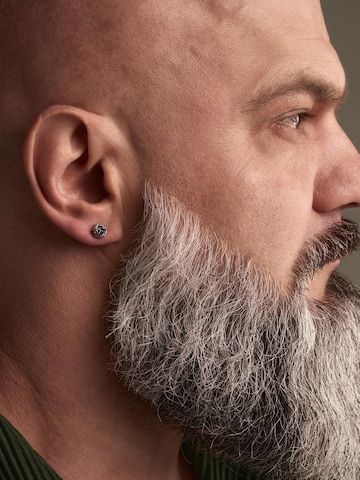 REYTEL - Pendientes 'LABIRINTO' en plata