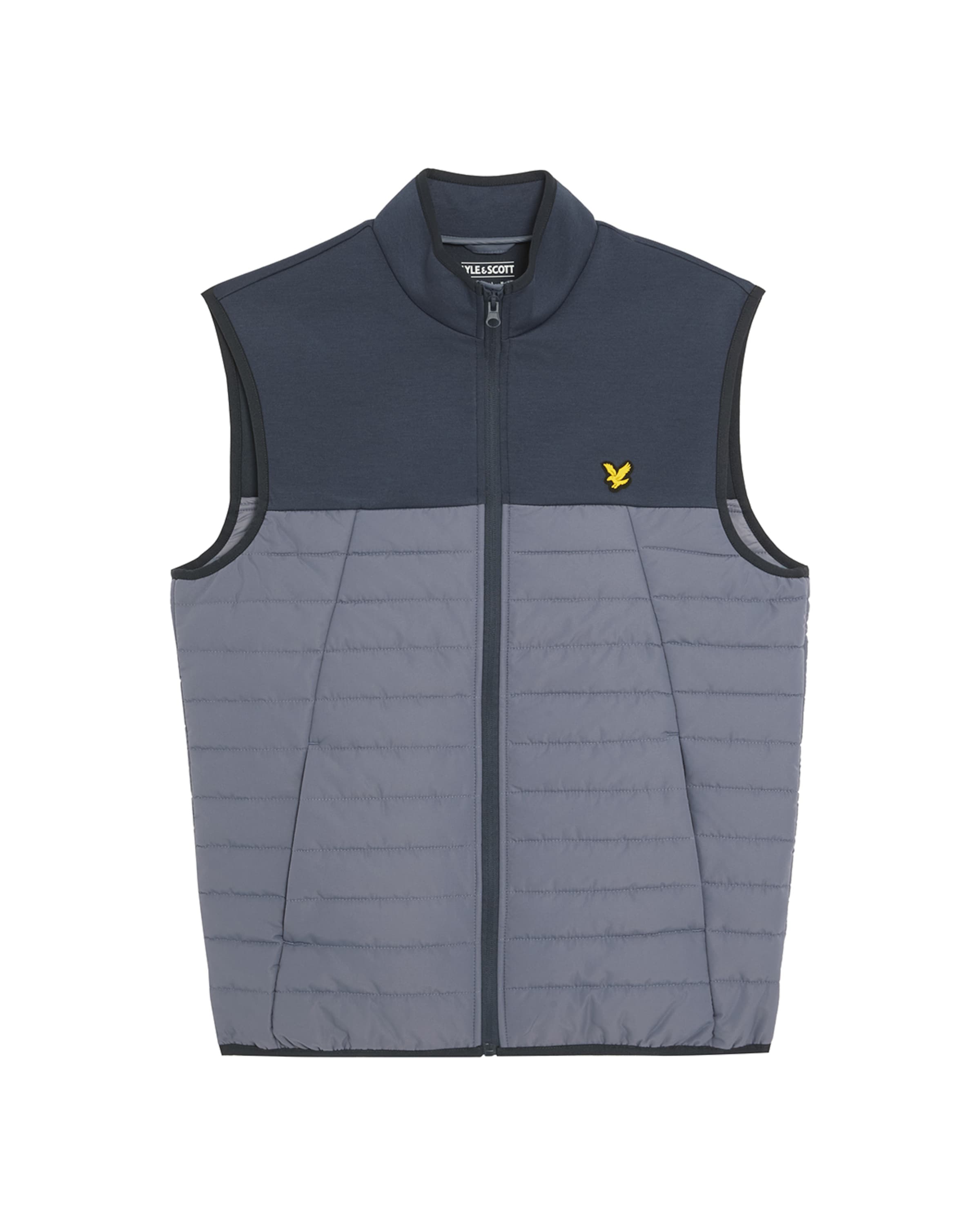Lyle & Scott Weste in Blau: Vorderseite