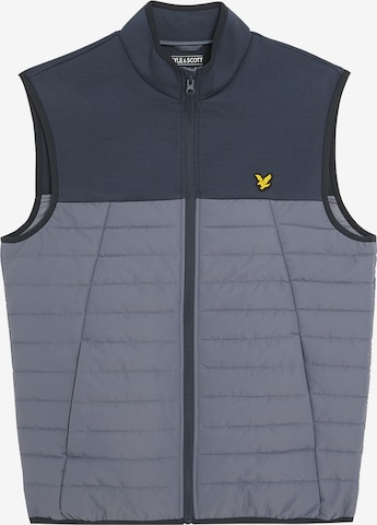 Lyle & Scott Bodywarmer in Blauw: voorkant