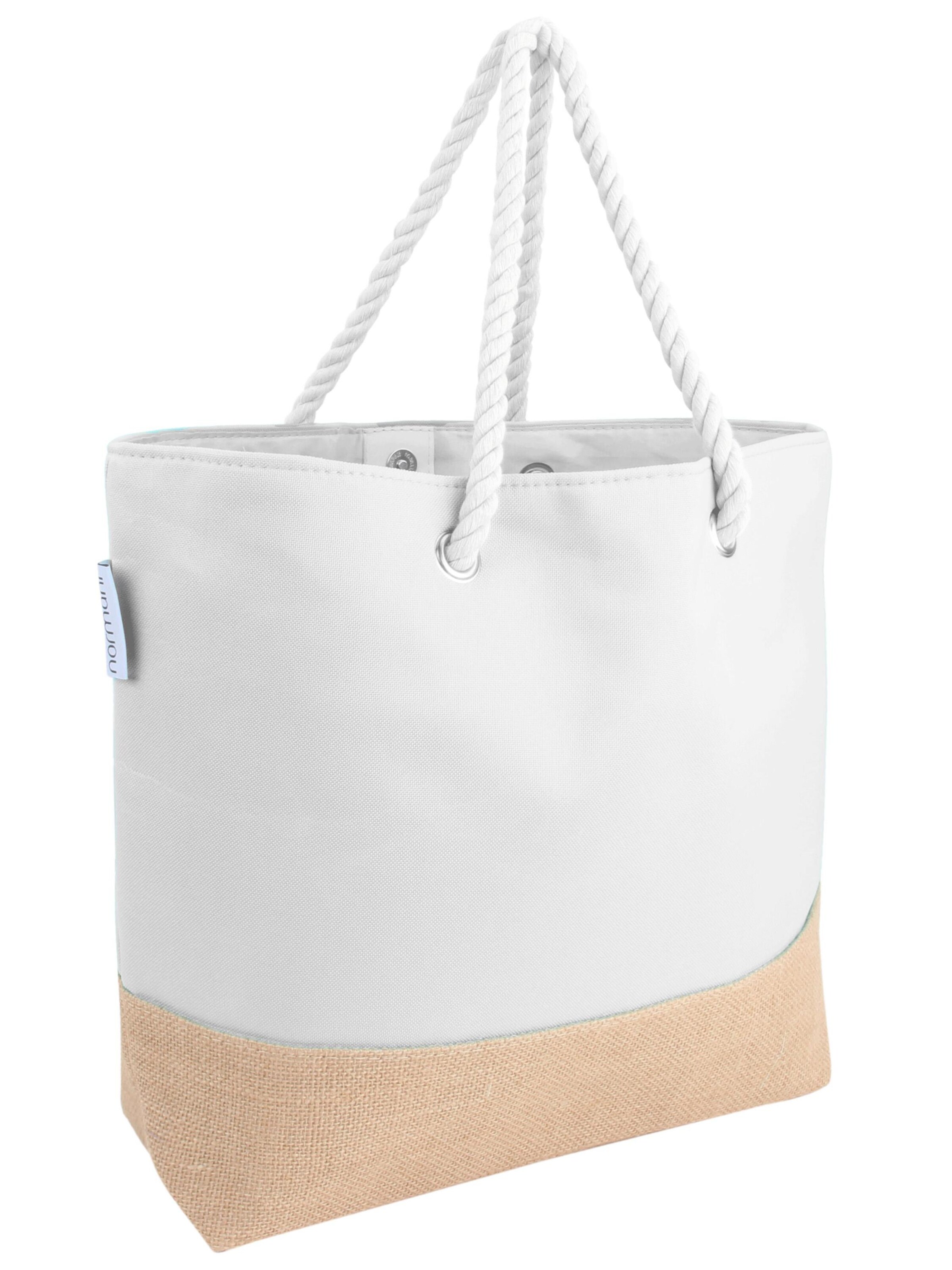 Sac de plage normani en blanc