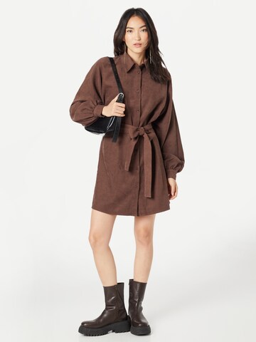 Robe-chemise Misspap en marron