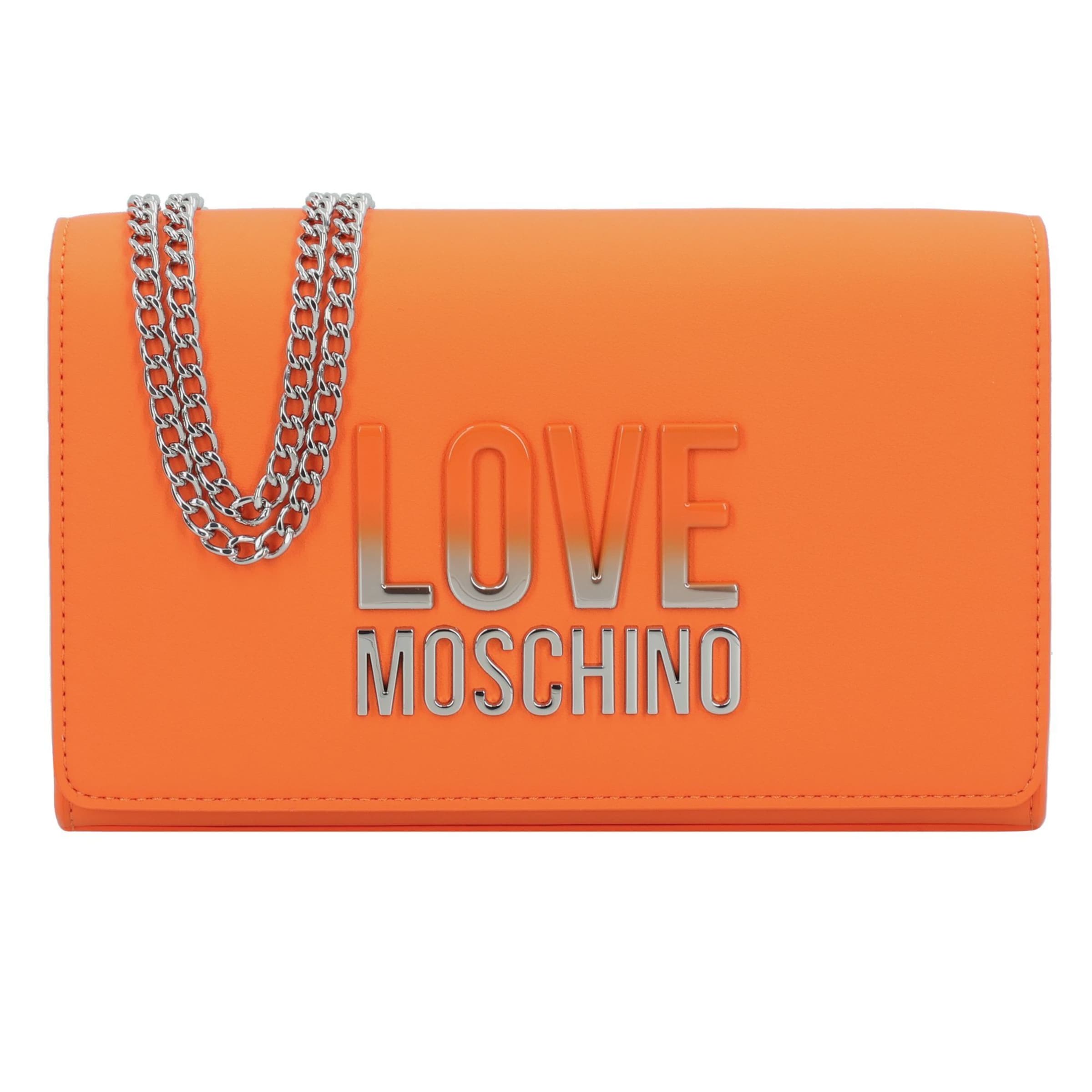 Pochette 'Smart Daily' di Love Moschino in arancione: frontale