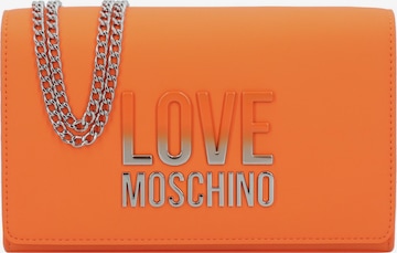 Pochette 'Smart Daily' di Love Moschino in arancione: frontale