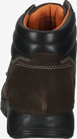JOSEF SEIBEL Lace-Up Boots 'Noah 55' in Brown