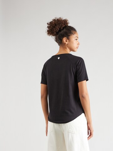 Key Largo T-Shirt 'LINNEA' in Schwarz