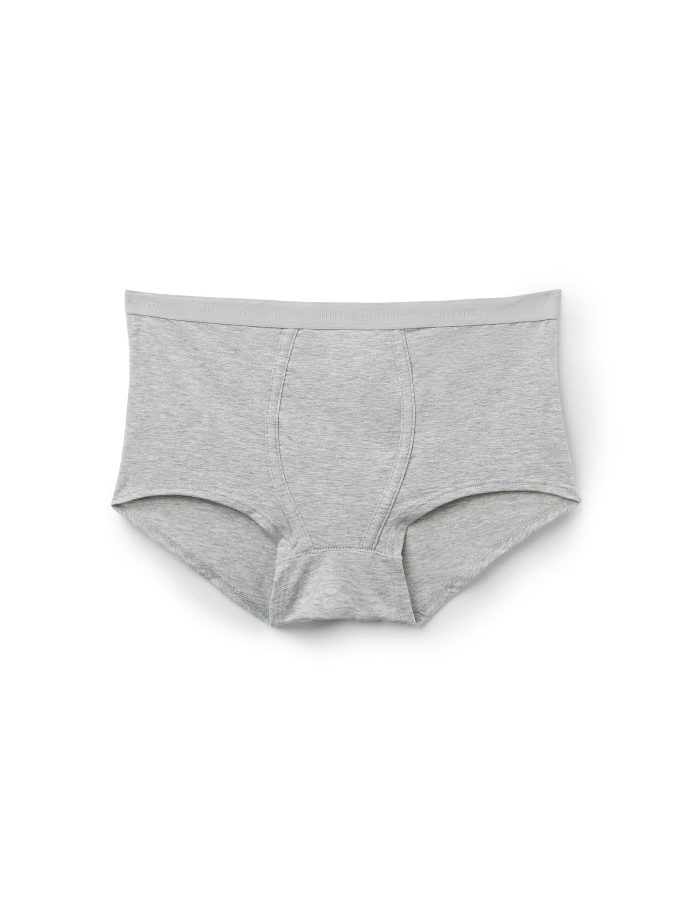 INTIMISSIMI Boyshorts in Grey: front