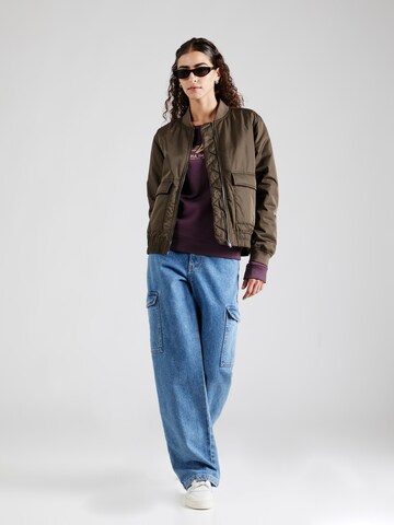 ALPHA INDUSTRIES Mikina - Fialová