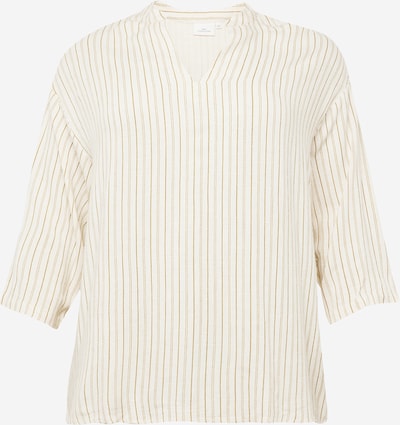 ONLY Carmakoma Bluse 'CARNISKA' in beige / braun, Produktansicht