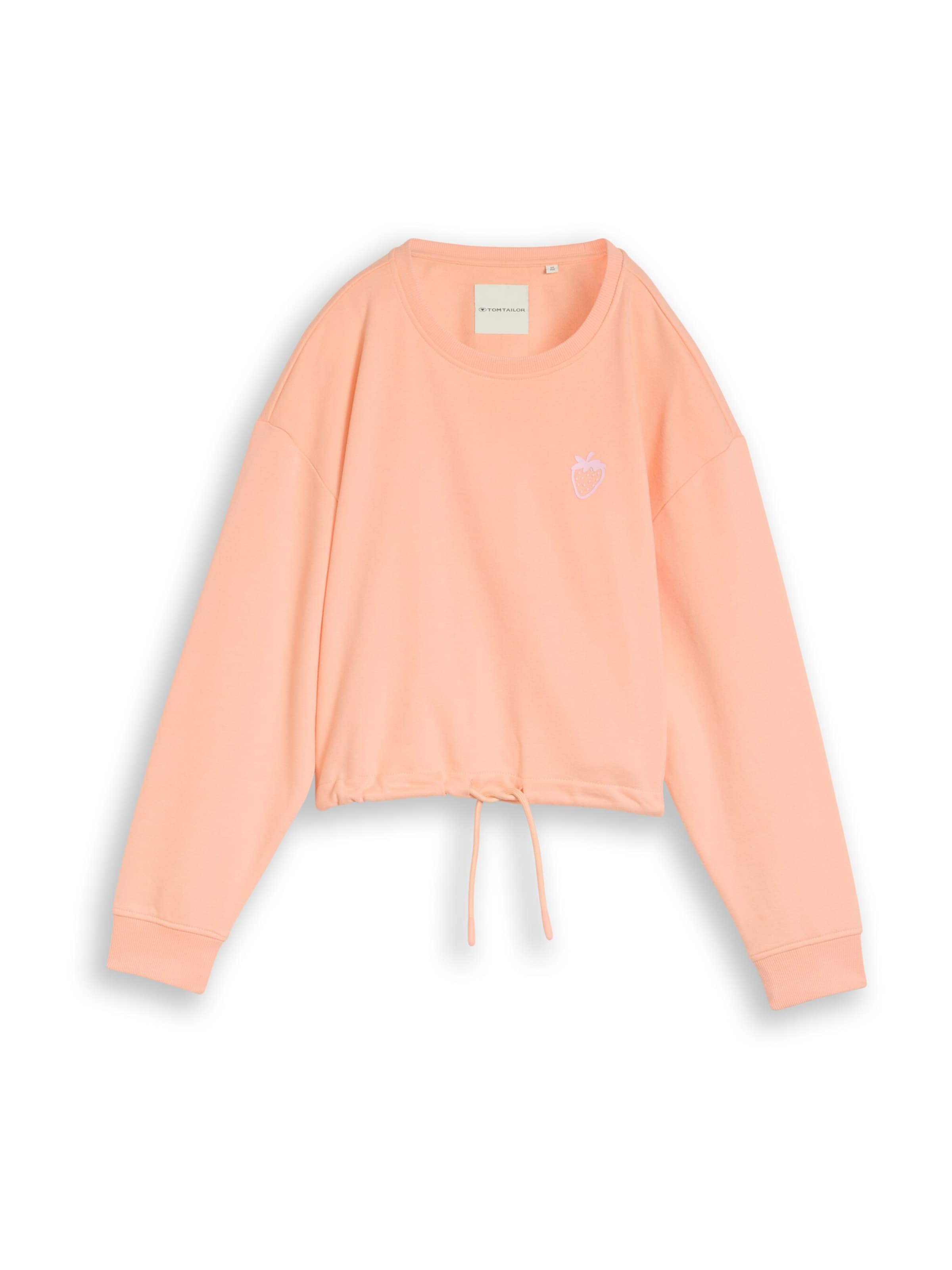 TOM TAILOR - Sudadera en naranja: frente