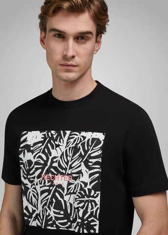 HECHTER PARIS Shirt 'JERSEY' in Zwart