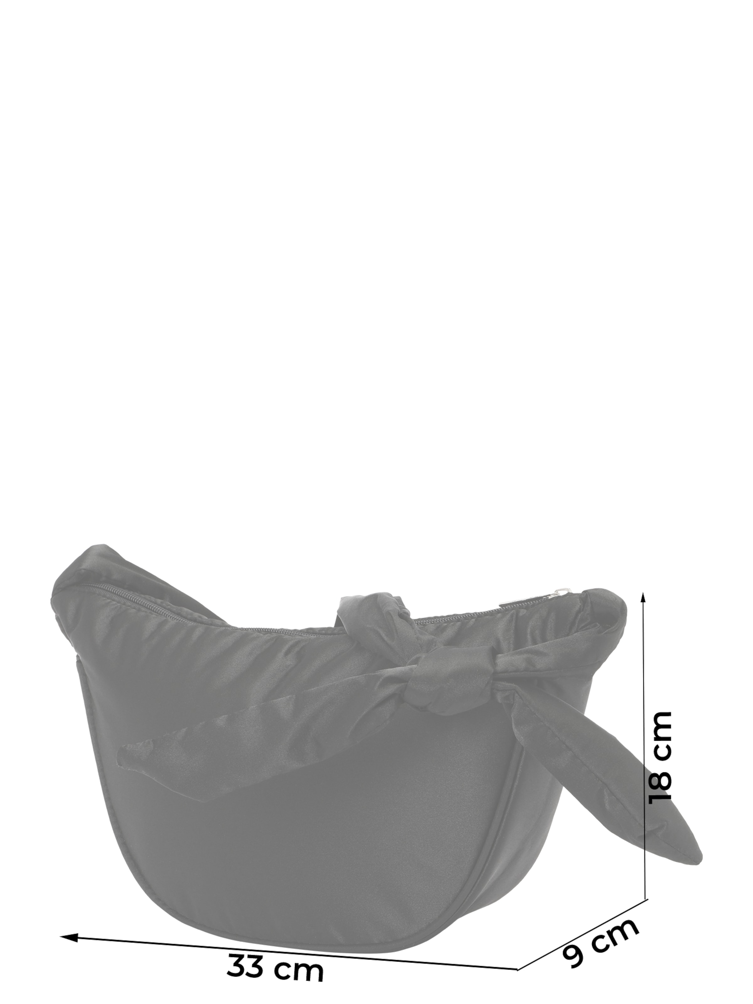 PIECES Kabelka na rameno 'PCAMANDA' - Čierna