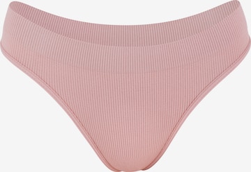 Yenita Thong in Pink: front