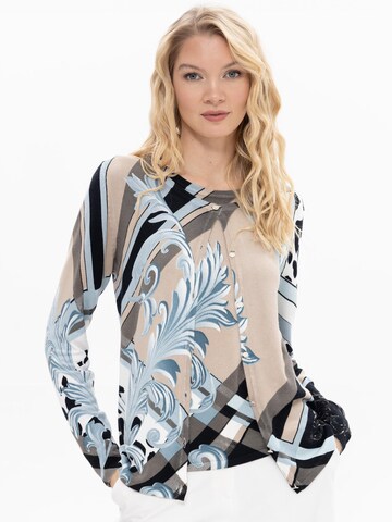 Passioni Strickjacke 'Twinset' in Blau