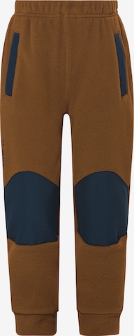 VAUDE Tapered Funktionshose 'Pulex' in Braun: Vorderseite