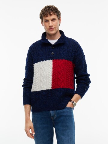 Pullover di TOMMY HILFIGER in blu: frontale