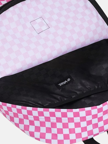 VANS Backpack 'VANS OLD SKOOL CHECK ZAINO' in Pink