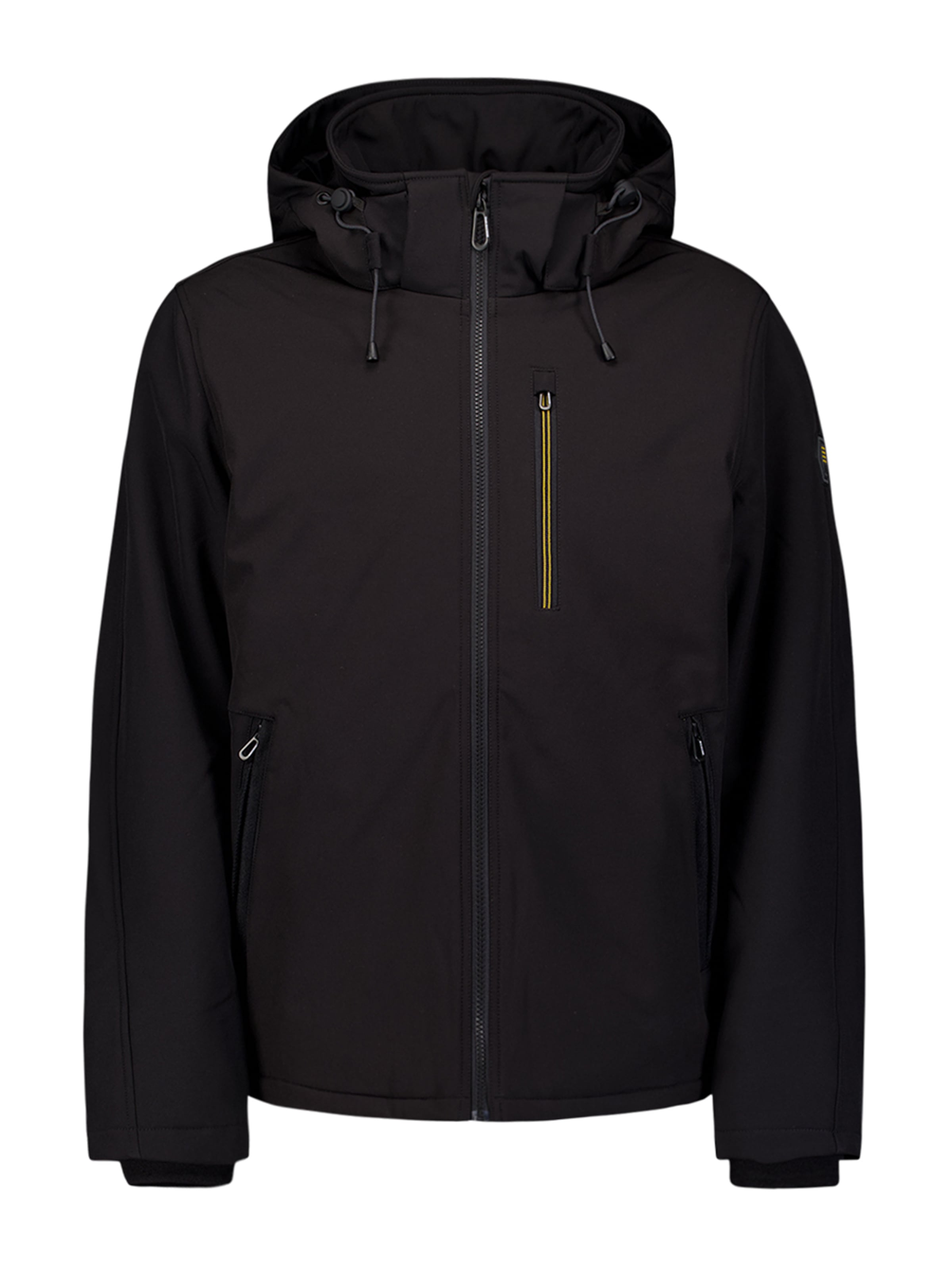 No Excess Functionele jas in Zwart: voorkant