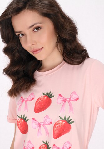 faina Shirt in Roze