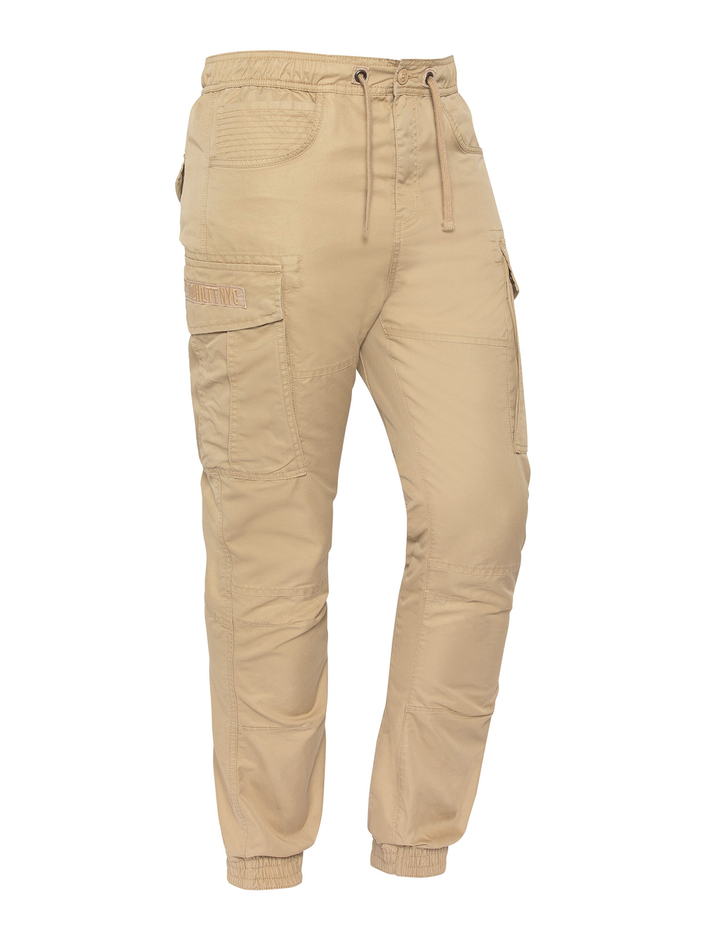Regular Pantalon Schott NYC en beige