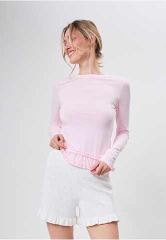 OH APRIL Shirt in Pink: Vorderseite