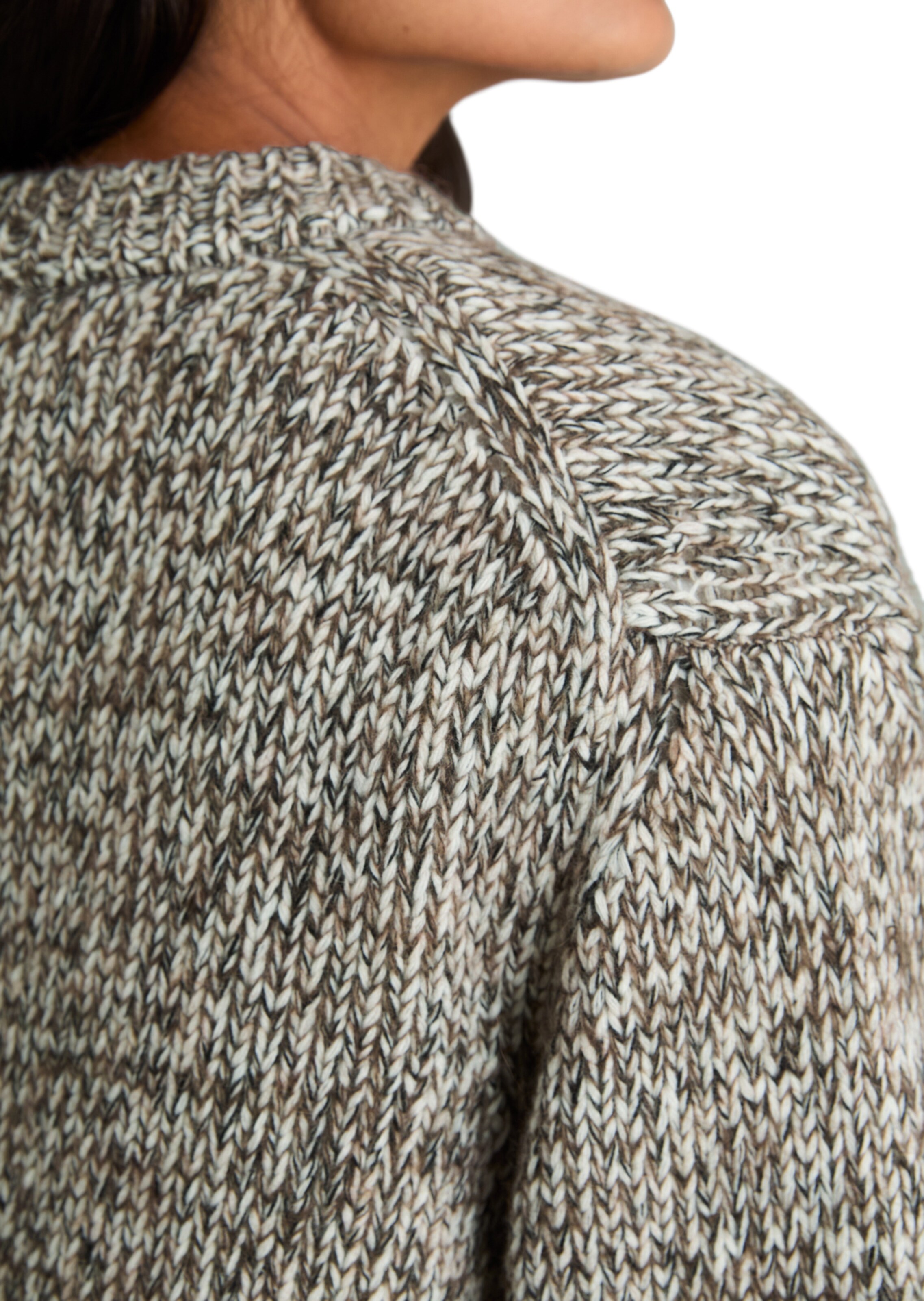 Marc O'Polo DENIM Knit cardigan in Beige