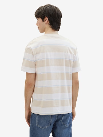 TOM TAILOR DENIM T-Shirt in Beige