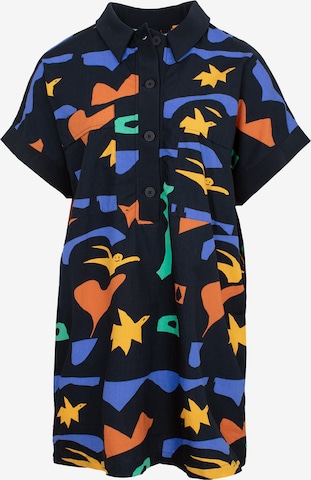 Volcom Shirt Dress ' ARTHUR ' in Mixed colors: front