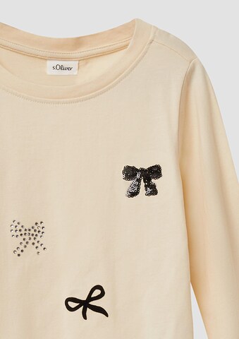 s.Oliver Shirt in Beige