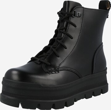 Bottines à lacets 'Sidnee' UGG en noir : devant