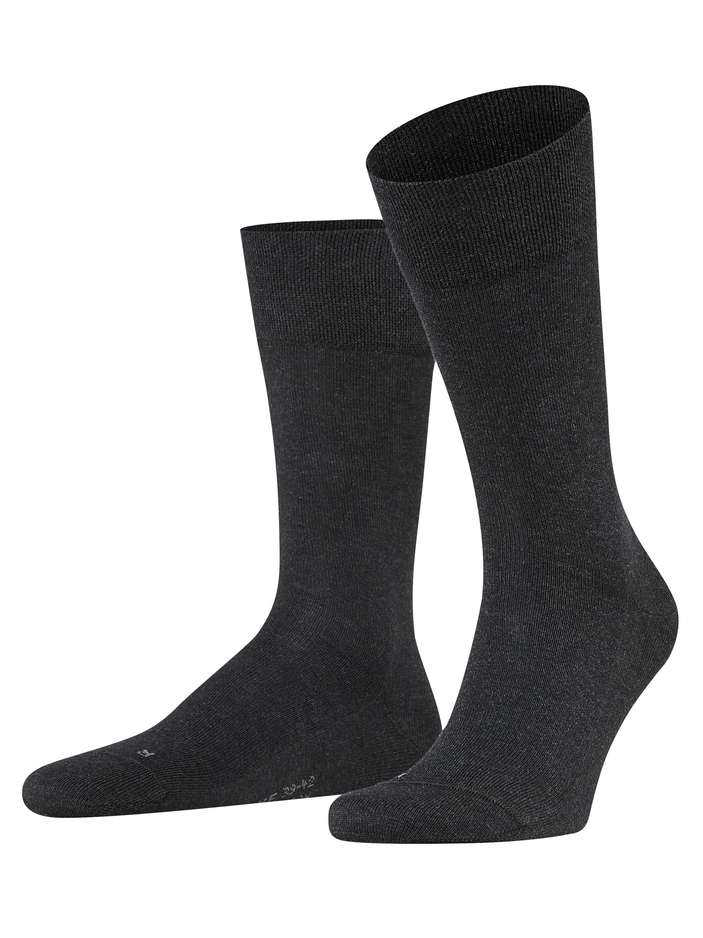 FALKE Socken 'Sensitive London'‌‌‌‌‌‌‌‌‌ in Grau: Vorderseite