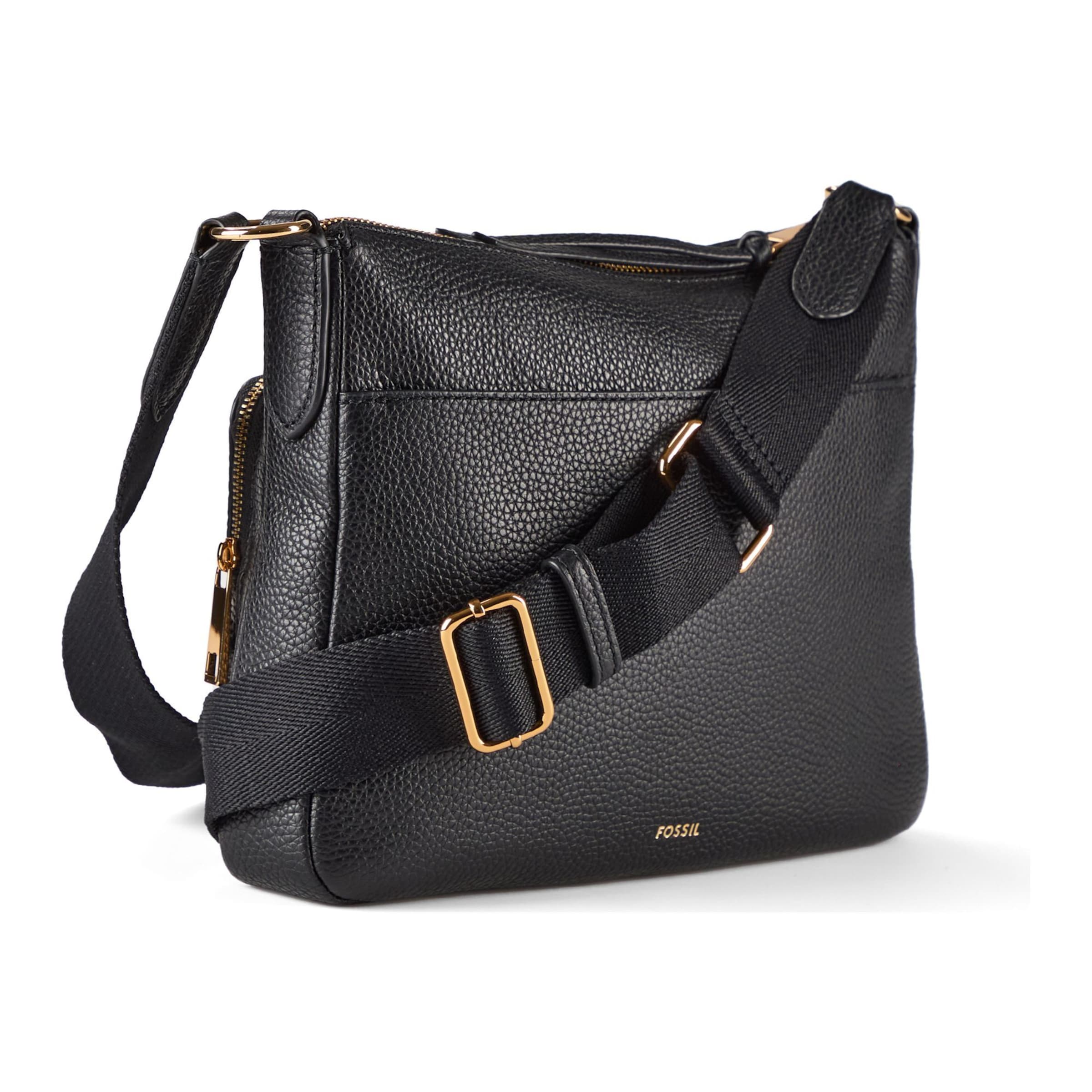Borsa a tracolla 'Maysen' di FOSSIL in nero