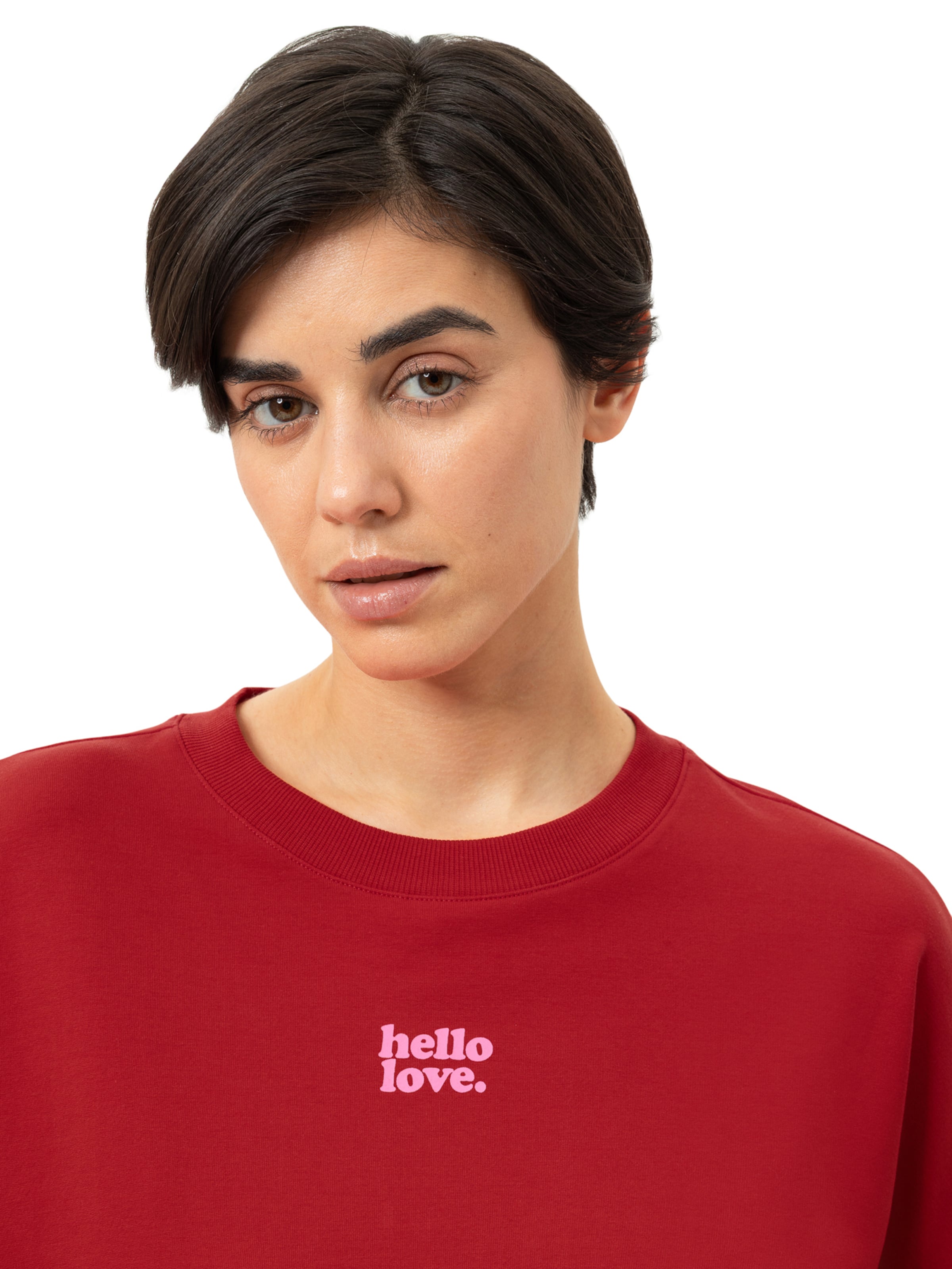 Mey Sweatshirt in Rot