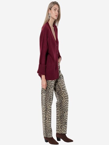 Cardigan Viorna en rouge