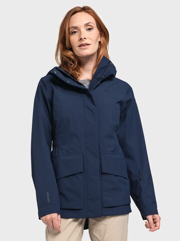Schöffel Outdoorjacke 'Geneva' in Blau: Vorderseite