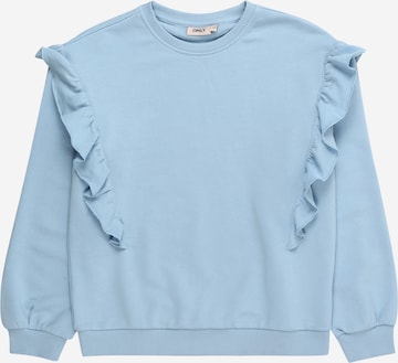 KIDS ONLY Sweatshirt 'New Ofelia' in Blau: predná strana