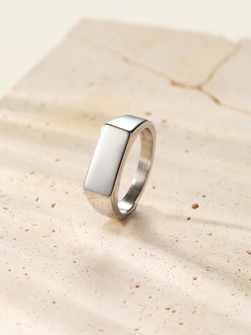 Hey Happiness Ring 'Signet' in Silver