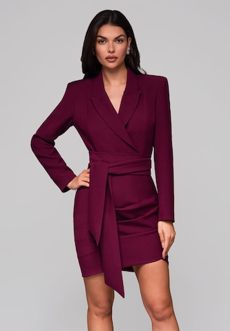 Ombre Evening dress in Red: front