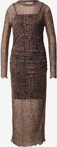 OBJECT Dress 'MASHA' in Brown: front