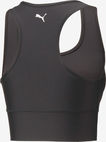 PUMA Sporttop in Schwarz