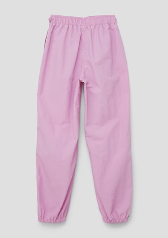 s.Oliver Tapered Trousers in Pink