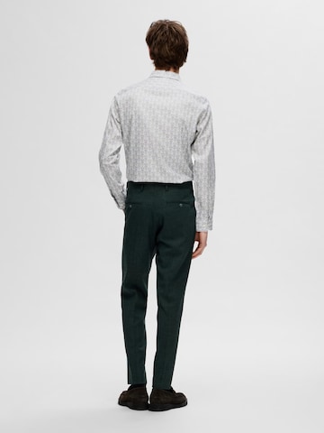Coupe regular Chemise 'SLHSoho-Ethan' SELECTED HOMME en blanc