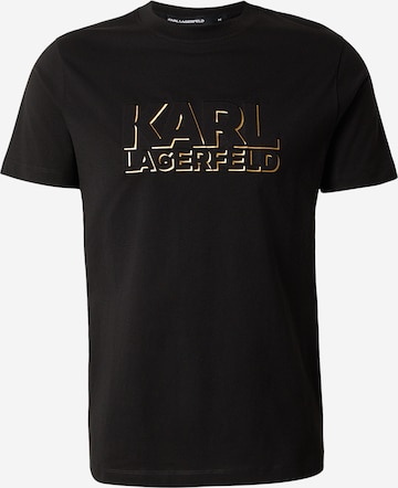 Karl Lagerfeld Koszulka w kolorze czarny: przód