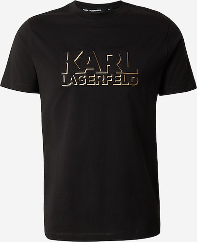 Marškinėliai iš Karl Lagerfeld, spalva – bronzinė / juoda, Prekių apžvalga