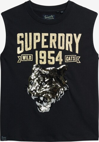 Superdry Top in Black: front