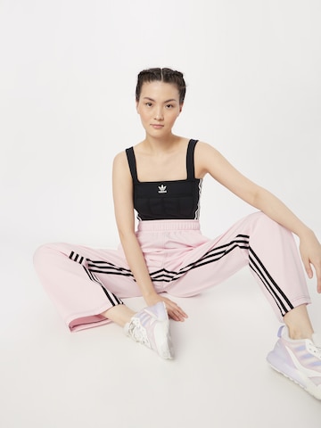 ADIDAS SPORTSWEAR Regular Sportsbukse 'Dance 3-Stripes ' i rosa