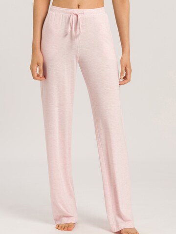 Pantalon de pyjama ' Natural Elegance ' Hanro en rose : devant