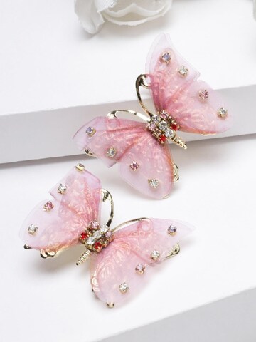 AVANT-GARDE PARIS Ohrringe 'Nataliaka' in Pink