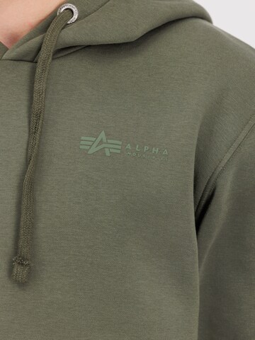 ALPHA INDUSTRIES Sweatshirt 'Air Force' in Grün