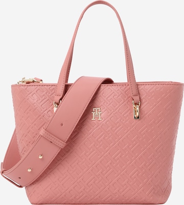 TOMMY HILFIGER Håndtaske i pink: forside